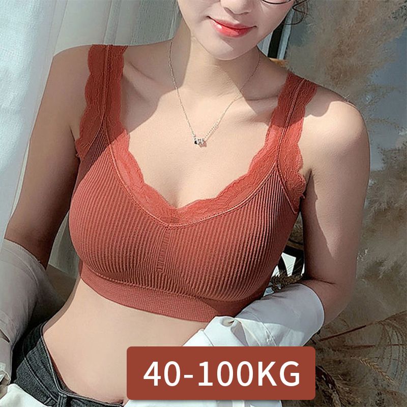 Suspender Tank Top - Seksowne koronkowe biustonosze dla kobiet bez