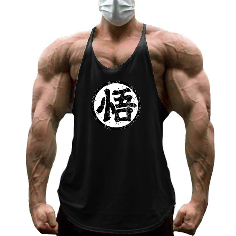 Suspender Tank Top - Siłownia Fitness kulturystyka szelki T-Shirt męski