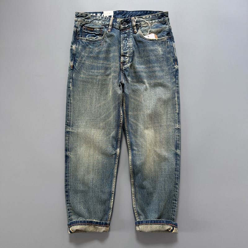 Levis Jeans 501 - Męskie jeansy z denimu selvedge w
