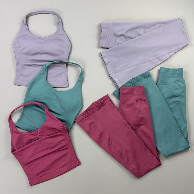 Suspender Tank Top - Dwuczęściowy Zestaw Treningowy Damski Bezszwowy Top