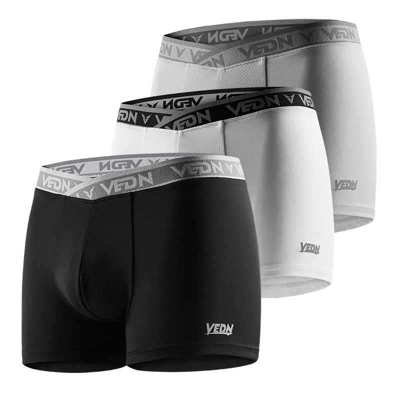 Performance Boxer Sport - 3-pak sportowej bielizny bokserki dla mężczyzn