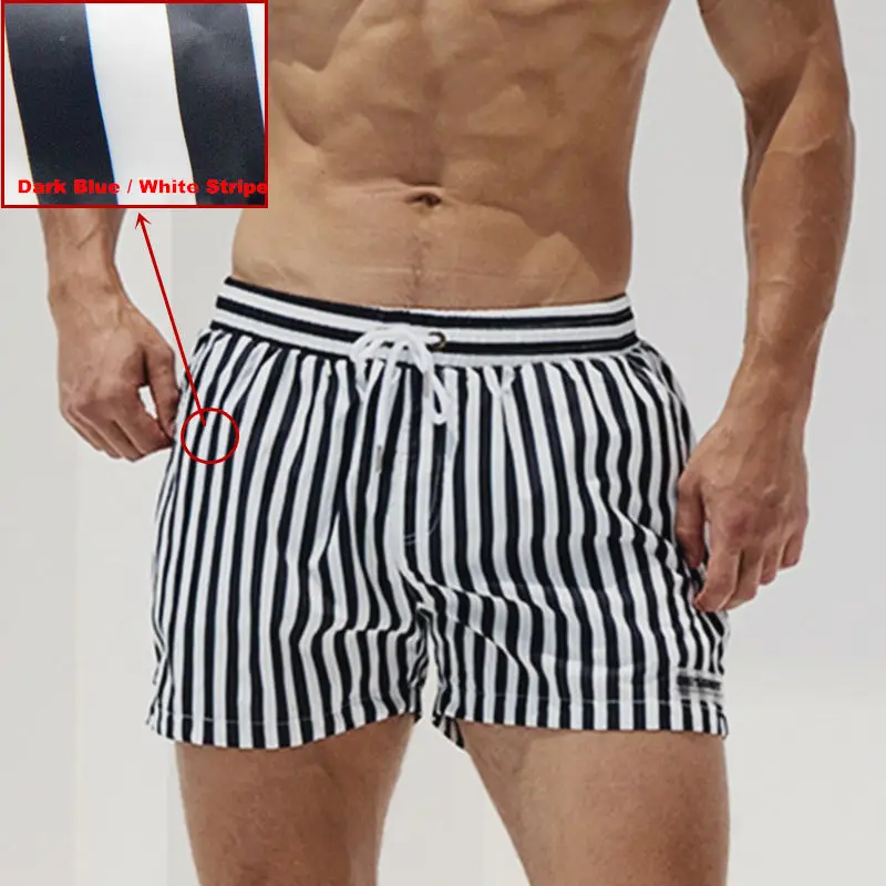 Bamboo Fiber Trunk - Męskie szorty plażowe do pływania, spodenki