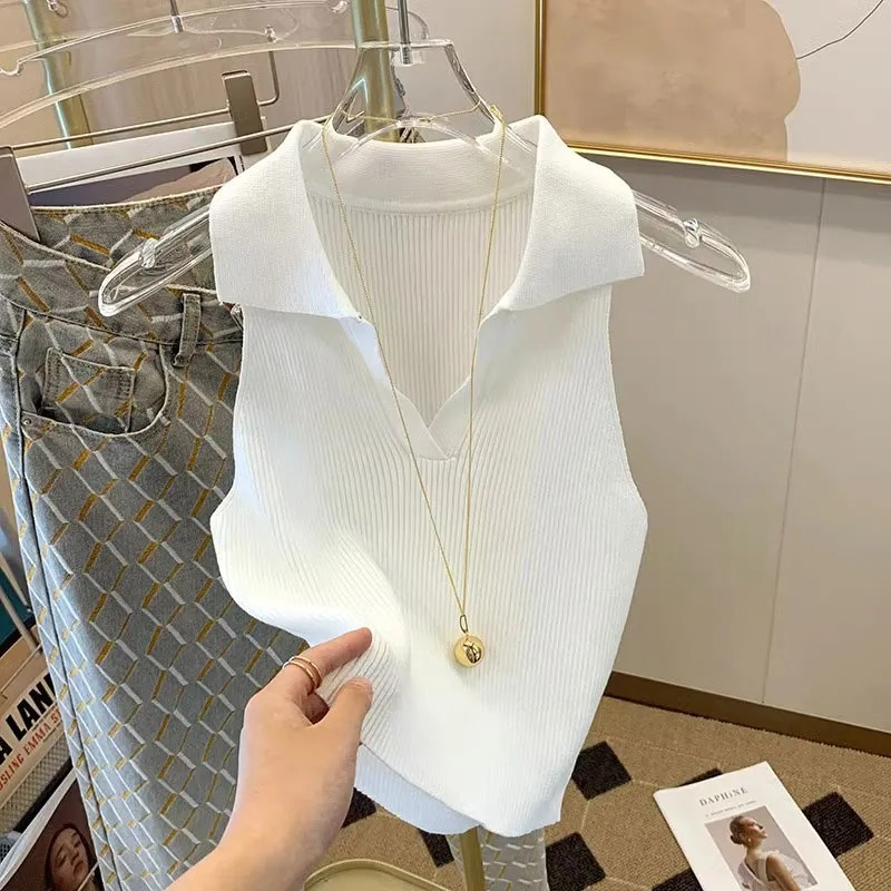 Damski prążkowany top na ramią – Tank Top Ribbed recenzja i cena