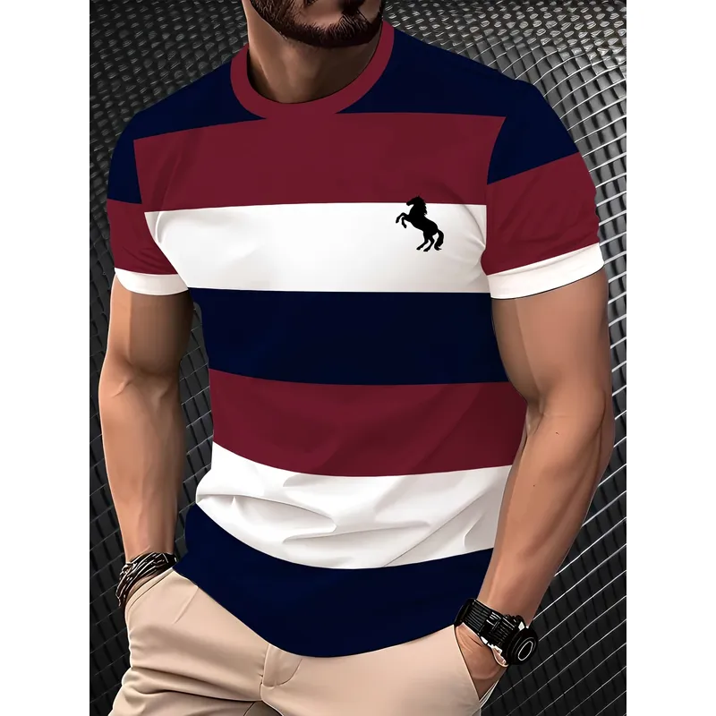 Męska modna koszulka T-shirt n – Undershirt Crew Neck recenzja i cena
