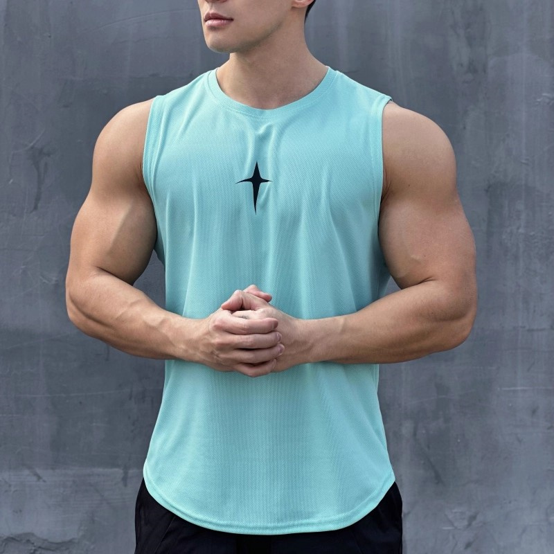 Letnia bezrękawnik męska, spor – Undershirt Crew Neck recenzja i cena