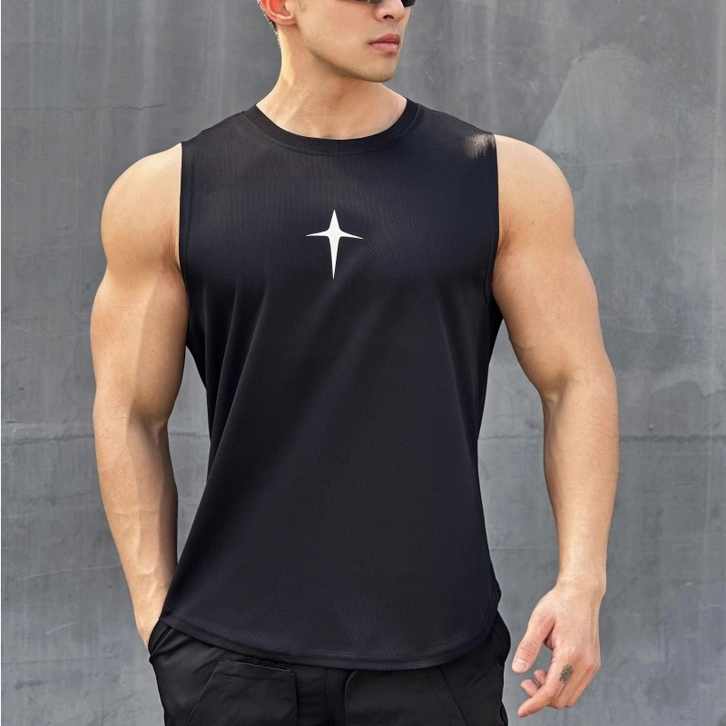 Letnia bezrękawnik męska, spor – Undershirt Crew Neck recenzja i cena