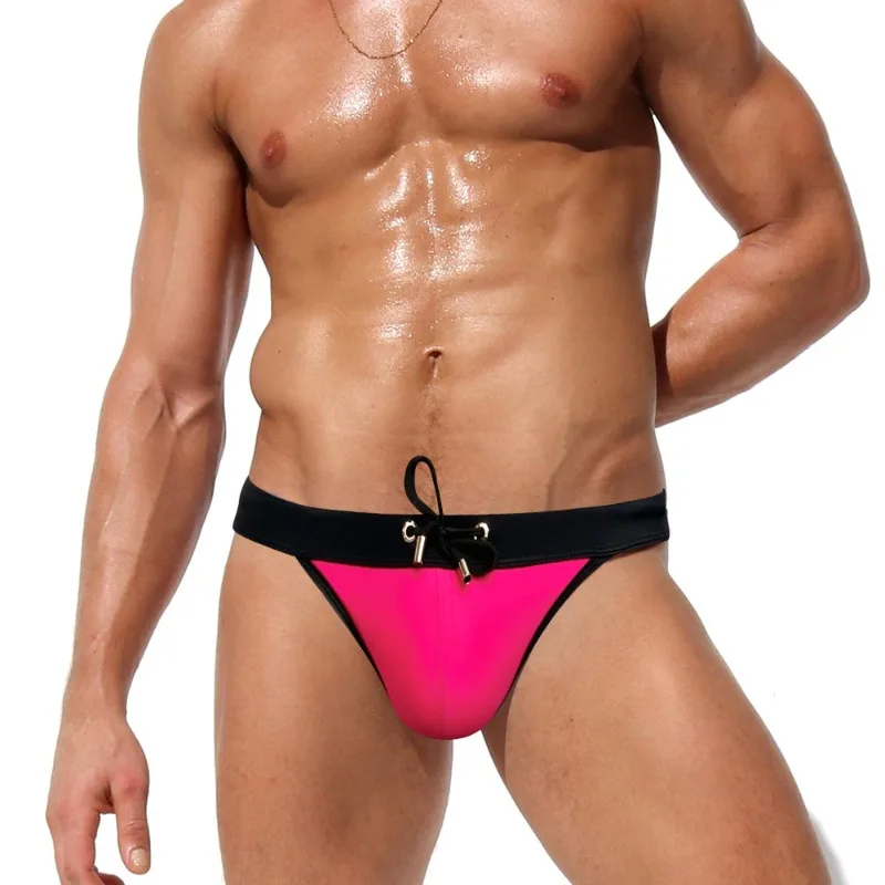 Sexy Bikini Men Sexy Swimming  – Trunk Breathable Men recenzja i cena