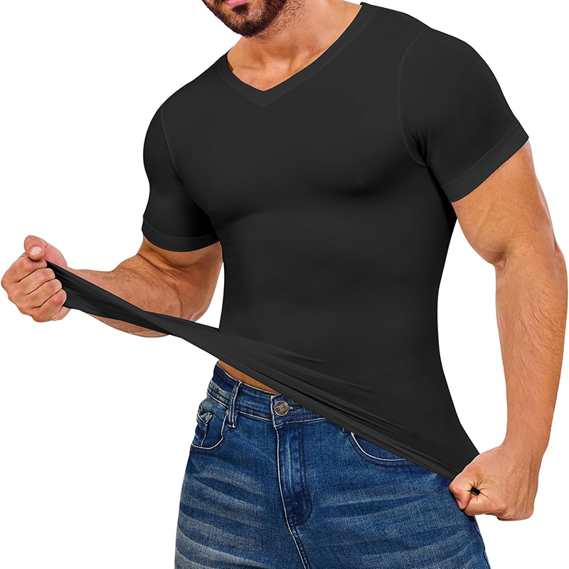 Męskie koszulki kompresyjne z  – Undershirt Crew Neck recenzja i cena
